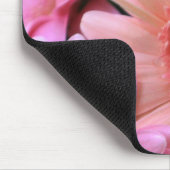 カラフルなデイジーのマウスパッド マウスパッド (コーナー)