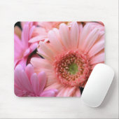 カラフルなデイジーのマウスパッド マウスパッド (マウス)