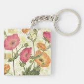 カラフルなデイジー キーホルダー (裏面)