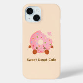 カラフルなデコレーションの可愛いドーナツ Case-Mate iPhoneケース (裏面)