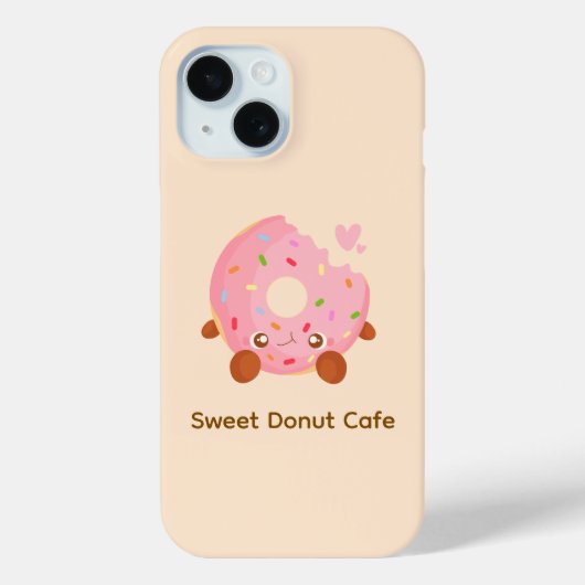 カラフルなデコレーションの可愛いドーナツ Case-Mate iPhoneケース (裏面)