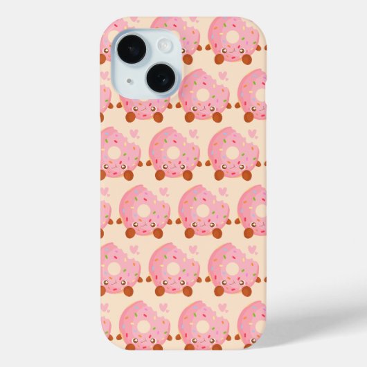 カラフルなデコレーションの楽しいドーナツ Case-Mate iPhoneケース (裏面)