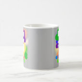 カラフルなデザインライフ コーヒーマグカップ (中央)