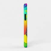 カラフルなトカゲのアートデザイン Case-Mate iPhoneケース (裏面/右)
