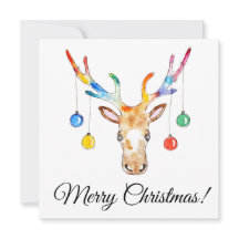 カラフルなトナカイ