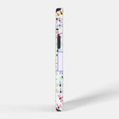 カラフルなトンボのオーダーメイド iPhoneケース (右側面)