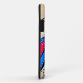 カラフルなトンボのデザイン Case-Mate iPhoneケース (裏面/右)