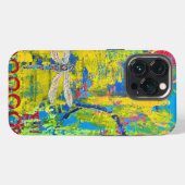 カラフルなトンボのiPhone / iPadケース iPhoneケース (裏面横)