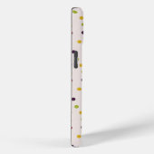カラフルなドット柄モノグラム Case-Mate iPhoneケース (裏面 / 右)