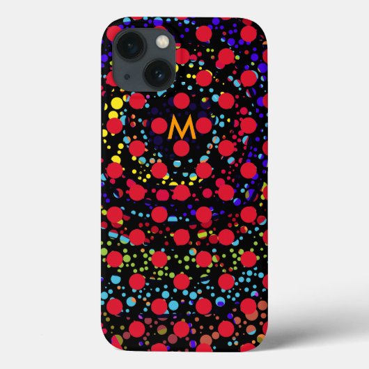 カラフルなドット Case-Mate iPhoneケース (裏面)