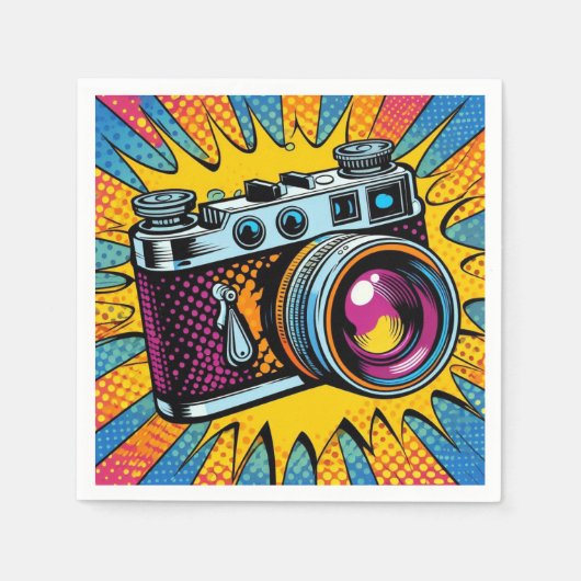 カラフルなナプキン！ スタンダードカクテルナプキン (正面)