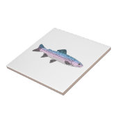 カラフルなニジマス タイル (側面)