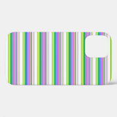 カラフルなネオンストライプ Case-Mate iPhoneケース (裏面 (横))