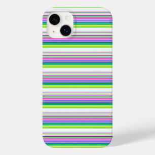 カラフルなネオンストライプ Case-Mate iPhone 14 PLUSケース