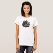 カラフルなネコちゃん大好きカスタムTシャツ Tシャツ (正面フル)