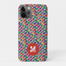 カラフルなノイズ iPhone 11 PROケース