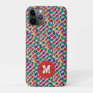カラフルなノイズ iPhone 11 PROケース