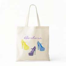 カラフルなハイヒールの保護靴のバッグ