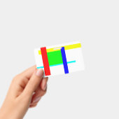 カラフルなハグ バッジ (手持ち)