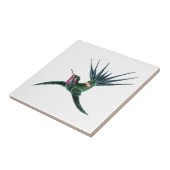 カラフルなハチドリ タイル (側面)