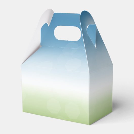 カラフルなハッピーイースターの卵 フェイバーボックス (裏面サイド)