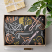 カラフルなハロウィン調理器具 薄葉紙 (ギフト)