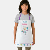 カラフルなハートの子供用パンツェ Apron エプロン (インサイチュ)