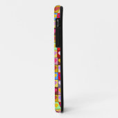 カラフルなハートの正方形 Case-Mate iPhoneケース (裏面/左)