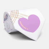 カラフルなハート ネクタイ (ロール)