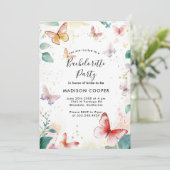 カラフルなバターバチェロレッテ 招待状 (スタンド正面)