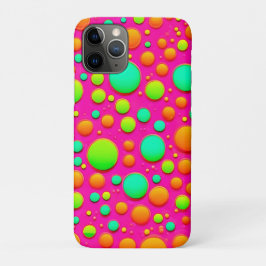 カラフルなバブルポップデザイン iPhone 11 PROケース