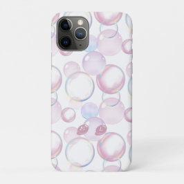 カラフルなバブル柄のカスタマイズ iPhone 11 PROケース