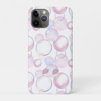 カラフルなバブル柄のカスタマイズ iPhone 11 PROケース