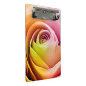 カラフルなバラの花びらの閉めて下さい ミニクリップボード (アングル)