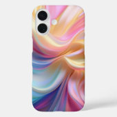 カラフルなパステルシルク Case-Mate iPhoneケース (裏面)