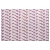 カラフルなパターンのBurro ファブリック (ヤード)