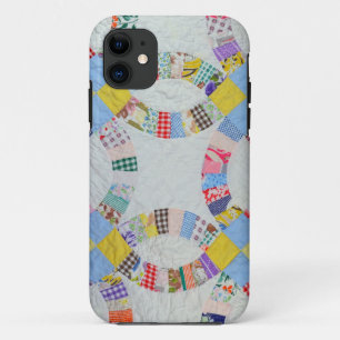 カラフルなパッチワークキルト iPhone 11 ケース