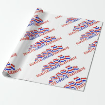 カラフルなパリ祭のデザイン