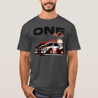 カラフルなパーソナライズド レーシングカー a  tシャツ