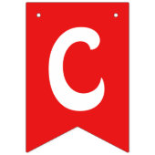 カラフルなパーティーの旗布のカスタムの旗 バンティングフラッグ (第1の旗)