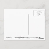 カラフルなパームツリー-ポストカード ポストカード (裏面)