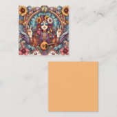 カラフルなヒッピーのカード ノートカード (正面/裏面)