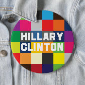 カラフルなヒラリー・クリントン2016のボタン 缶バッジ (インサイチュ)