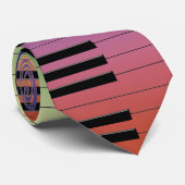 カラフルなピアノは|音楽ギフトを調整します ネクタイ (ロール)