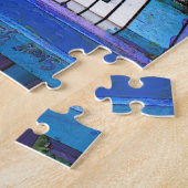 カラフルなピアノ ジグソーパズル (側面)