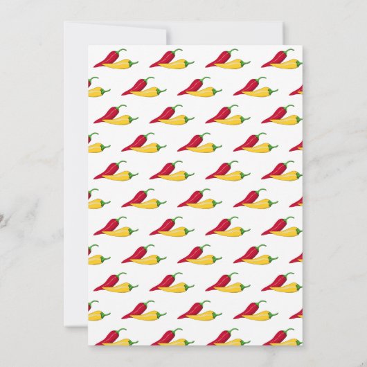 カラフルなフィエスタをテーマにしたウェディングパーティーの招待状 招待状 (裏面)