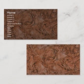 カラフルなフィレンツェの渦巻 名刺 (正面/裏面)