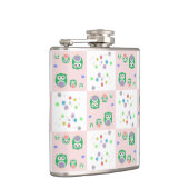 カラフルなフクロウパターン子供への2 フラスク (右)