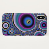 カラフルなフラクタルアート Case-Mate iPhoneケース (裏面(横))