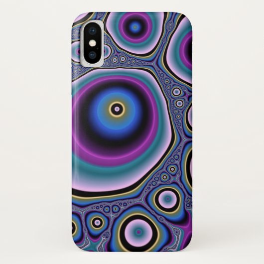 カラフルなフラクタルアート Case-Mate iPhoneケース (裏面)